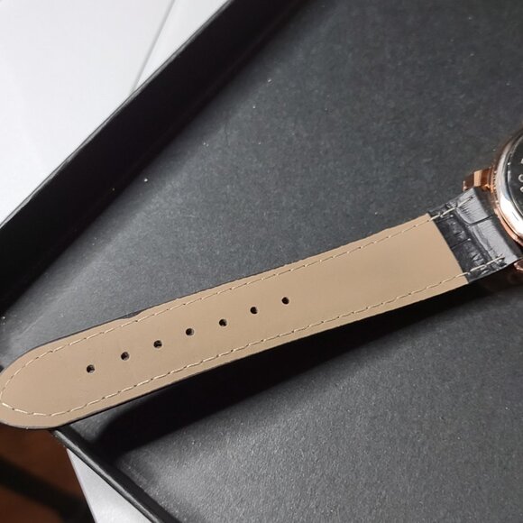 Black And Rose Gold Tone Mreurio Watch - Picture 6 of 11